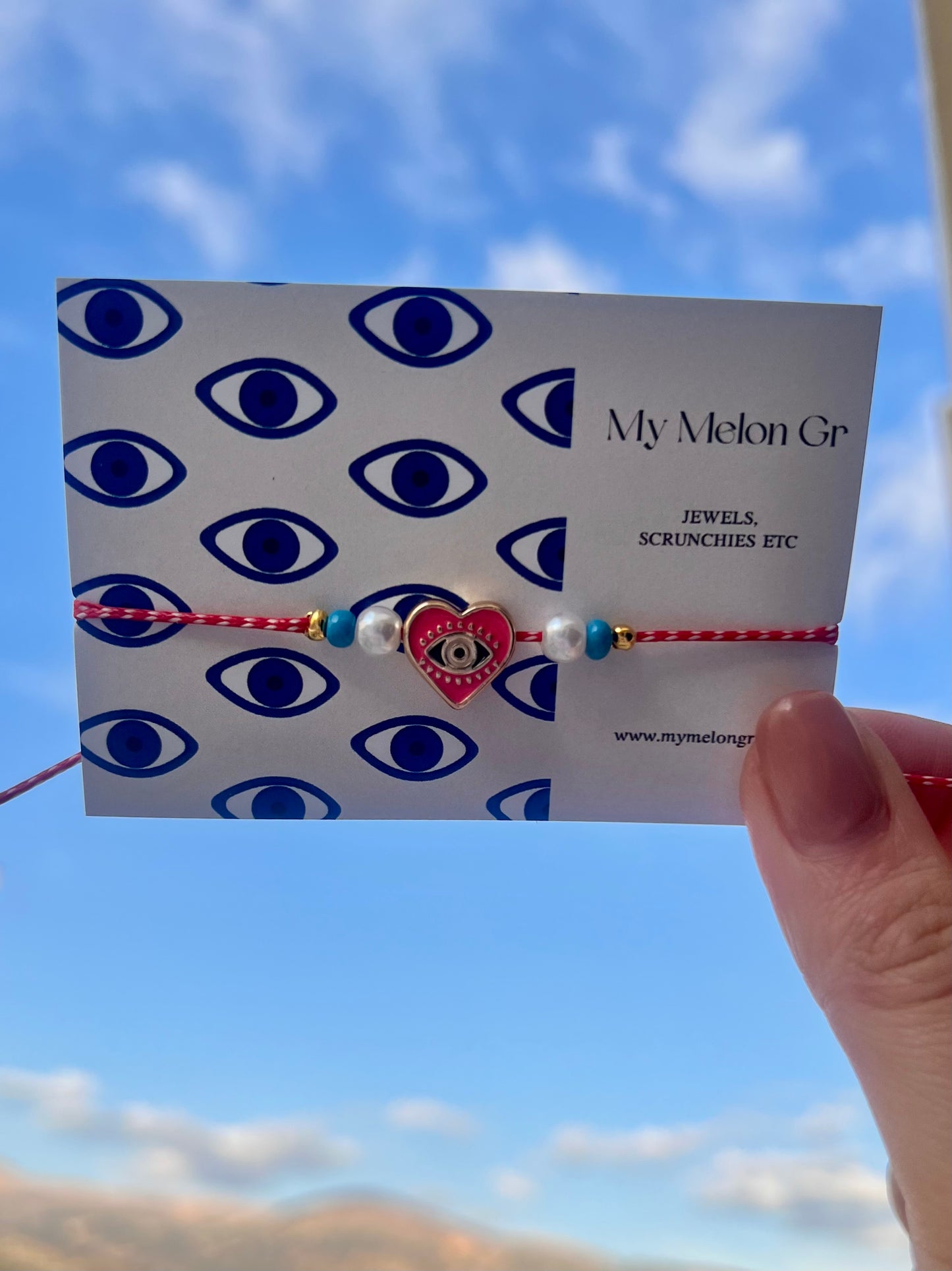 Καρδούλες Μάτια σε 6 χρωματα-Μάρτης