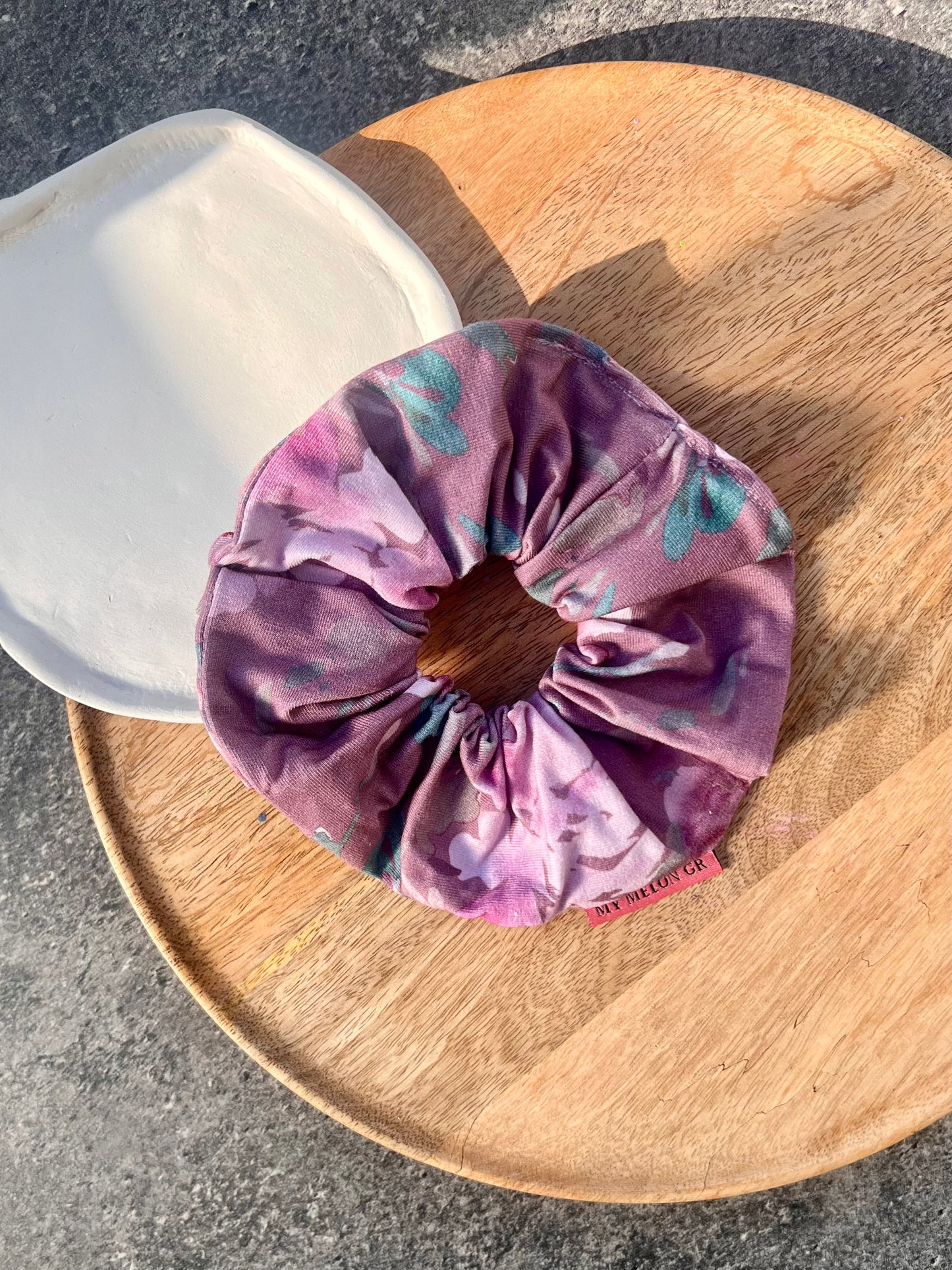 Purple Bouquet XL Scrunchie