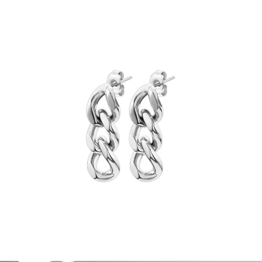 Spiral  Silver Earrings