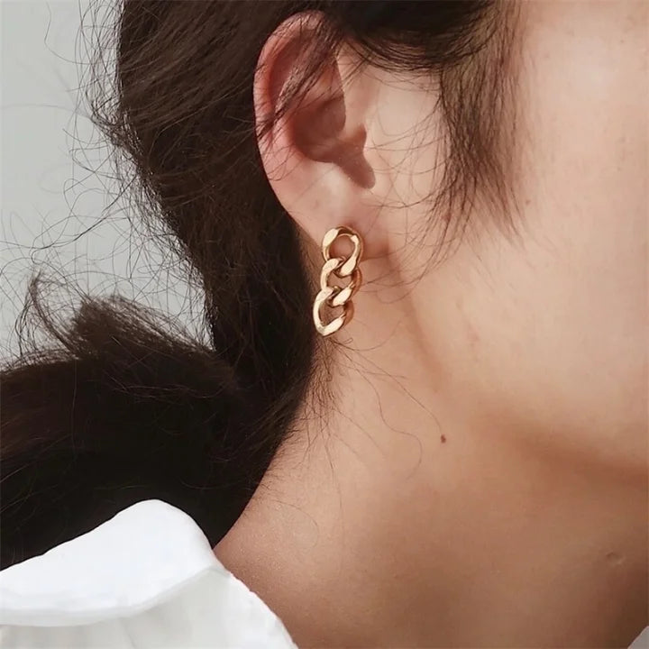 Spiral  Silver Earrings