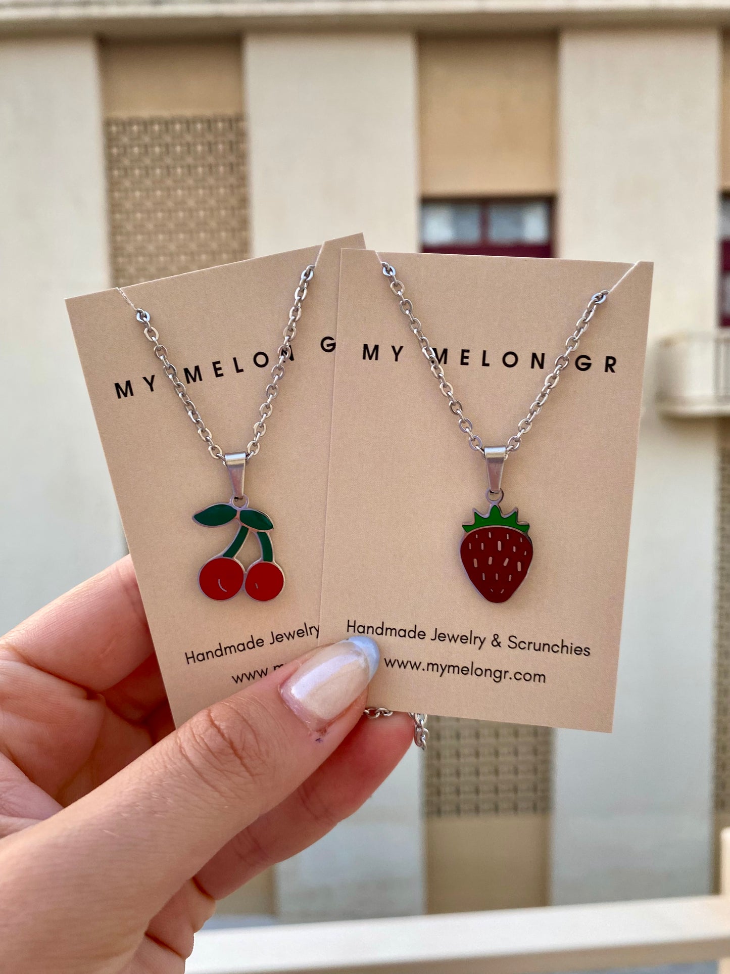 Strawberry Necklace