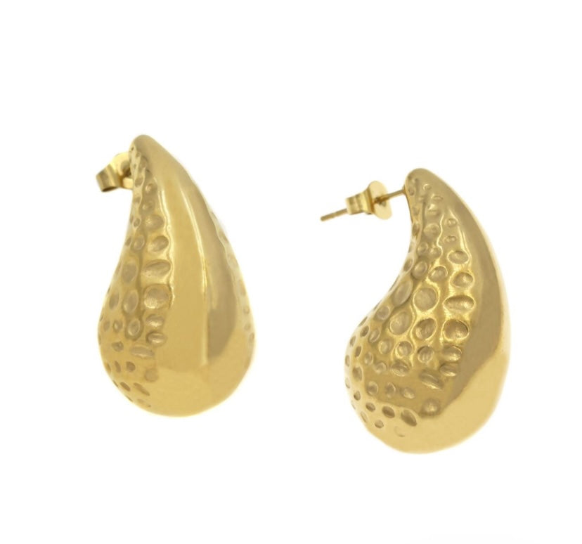 Drop -Bottega- Kylie Earrings-σφυρήλατα