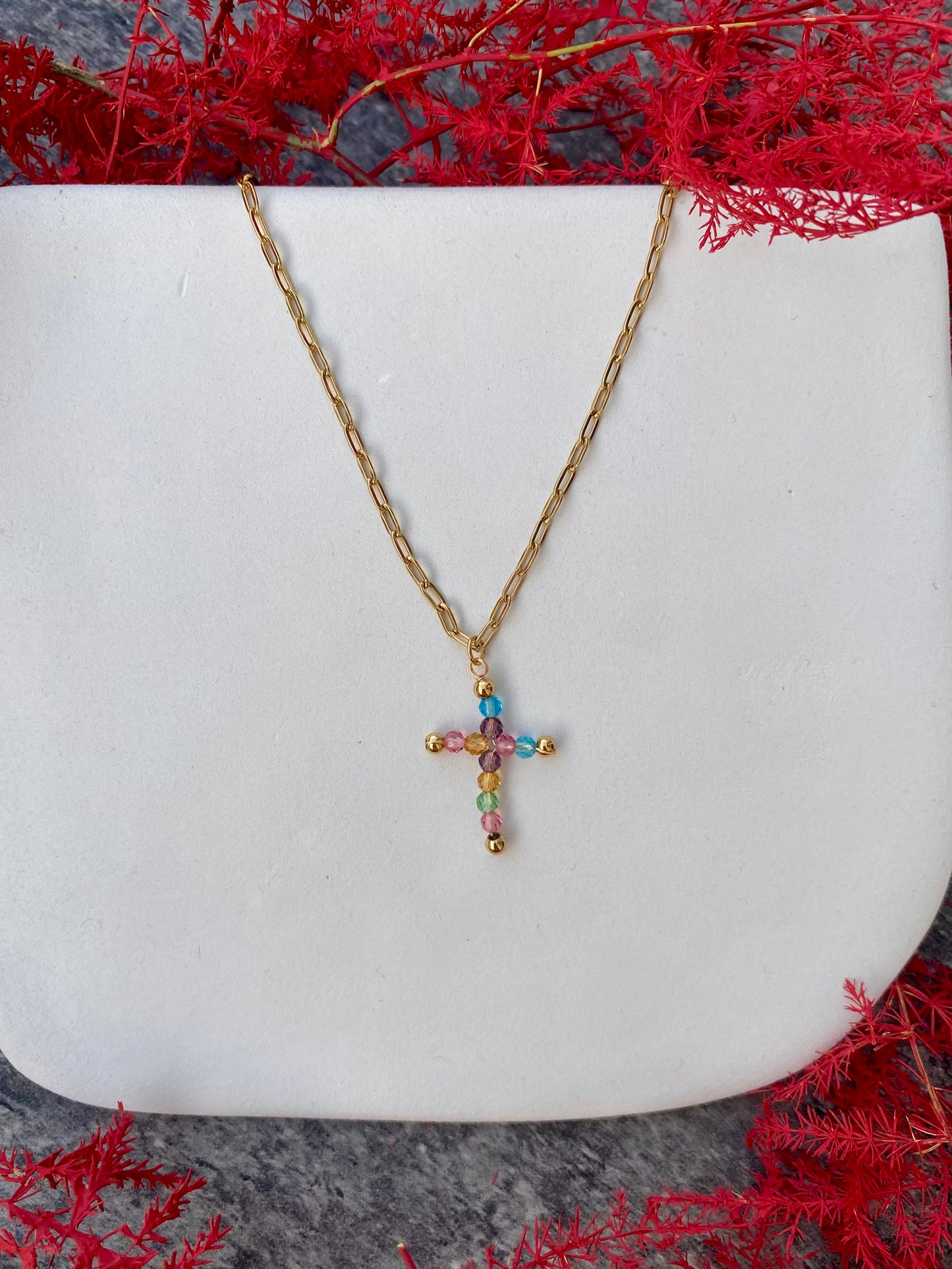 Madeline Cross Necklace