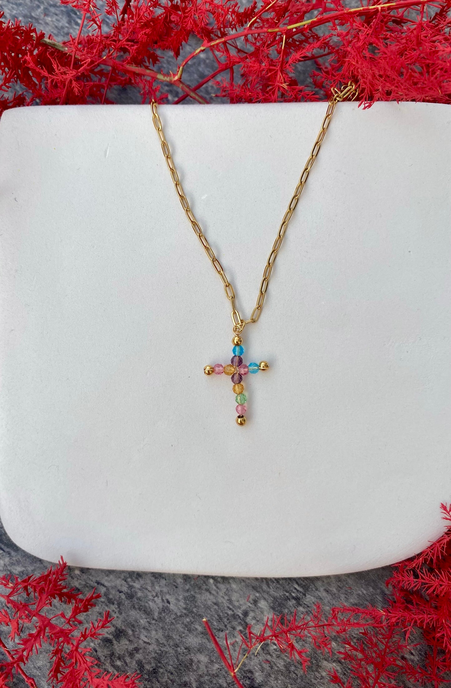 Madeline Cross Necklace