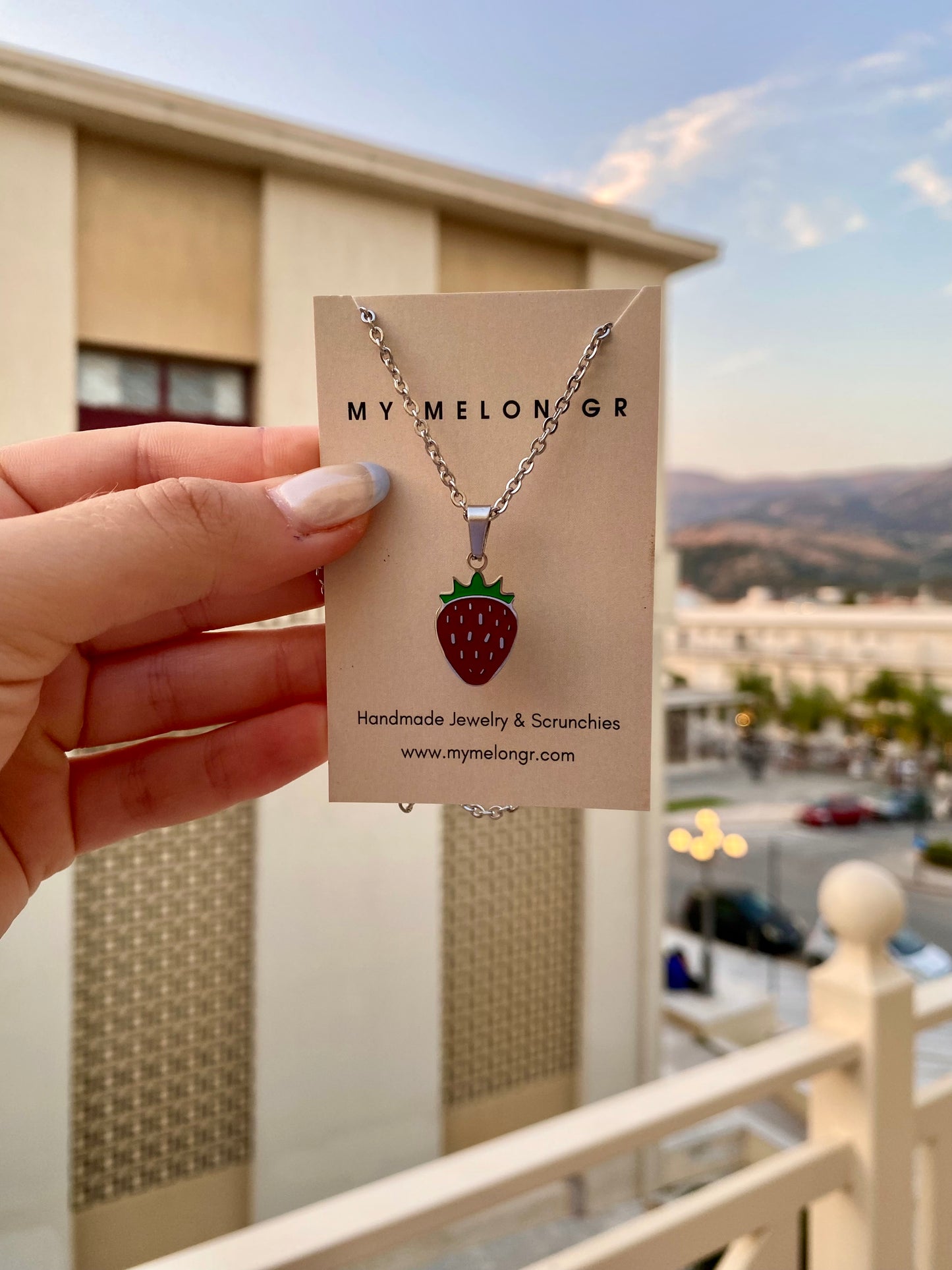 Strawberry Necklace