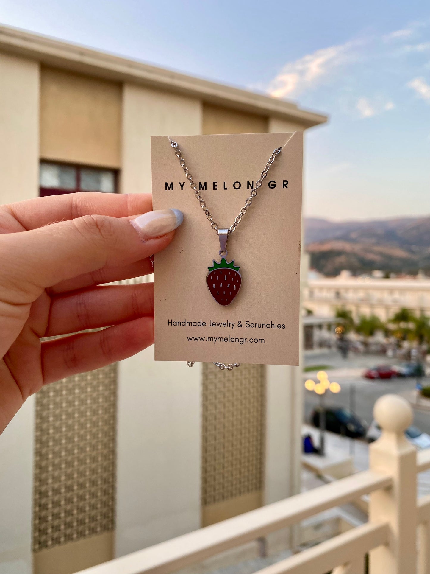 Strawberry Necklace