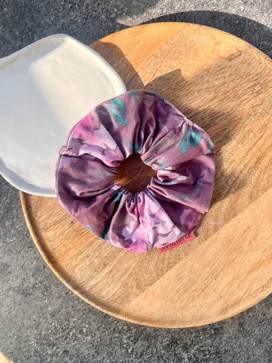 Purple Bouquet XL Scrunchie