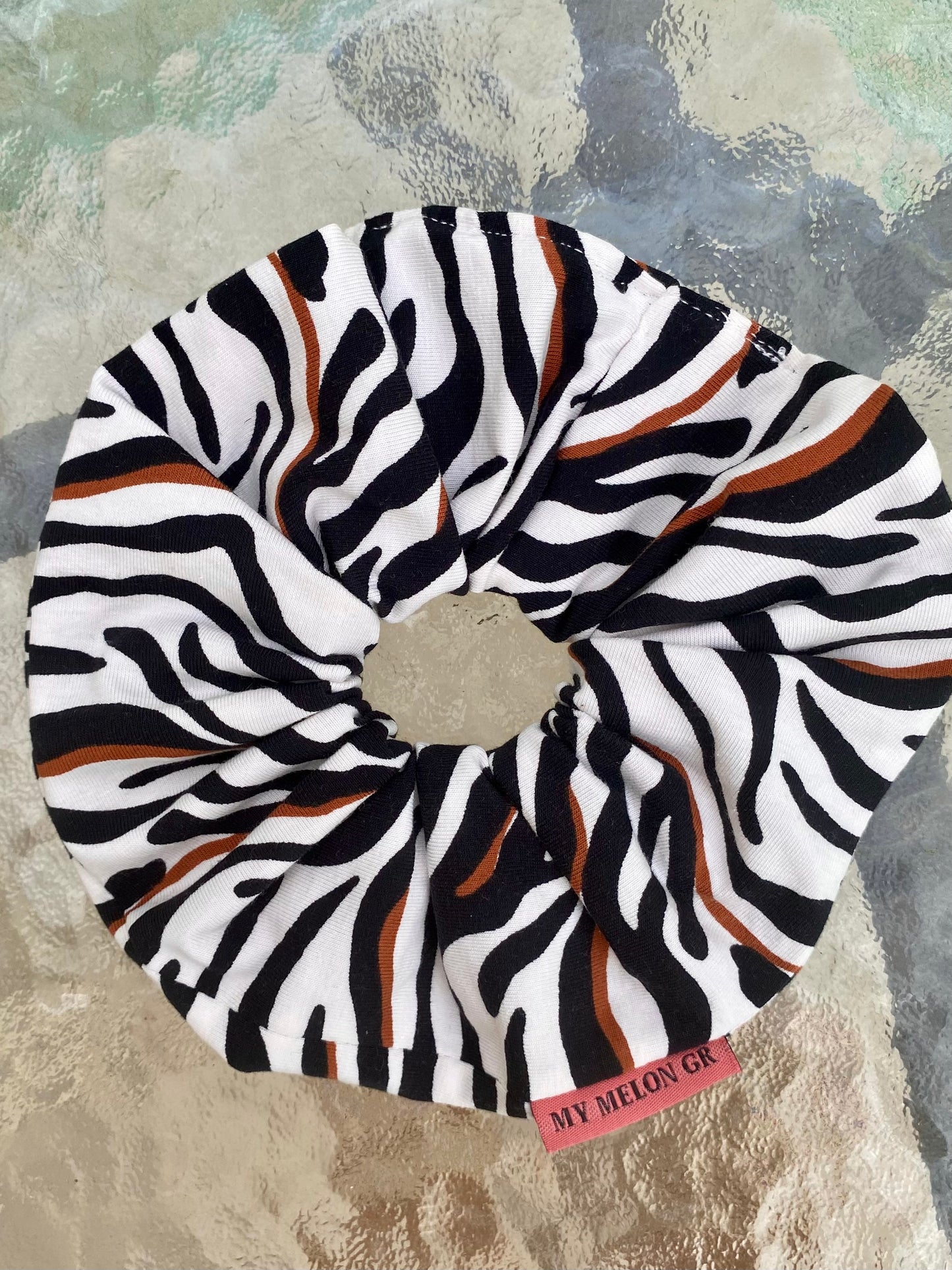 Zippy Zebra  XL Scrunchie