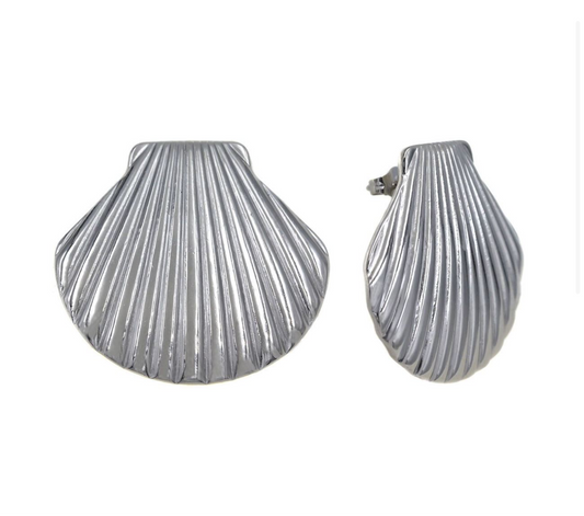 Pearla Silver  Earrings
