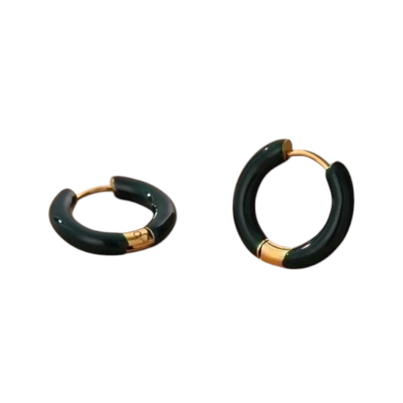 Kirki Black Earrings