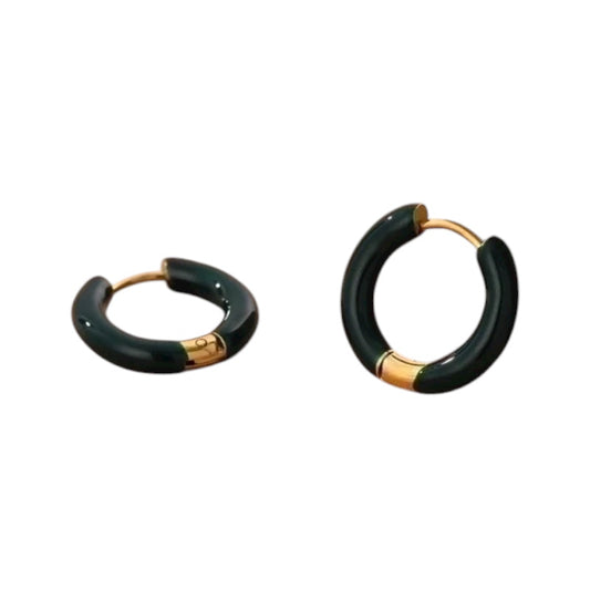 Kirki Black Earrings