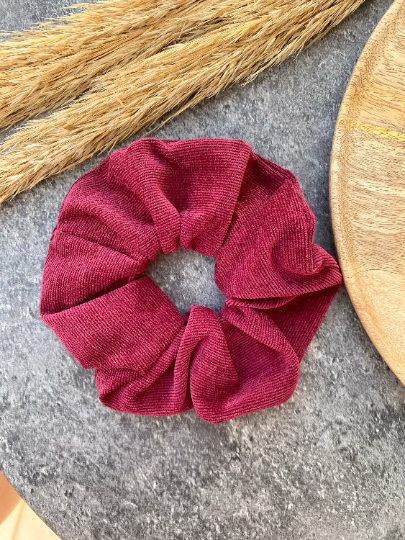 Bordeaux  Κοτλέ Scrunchie